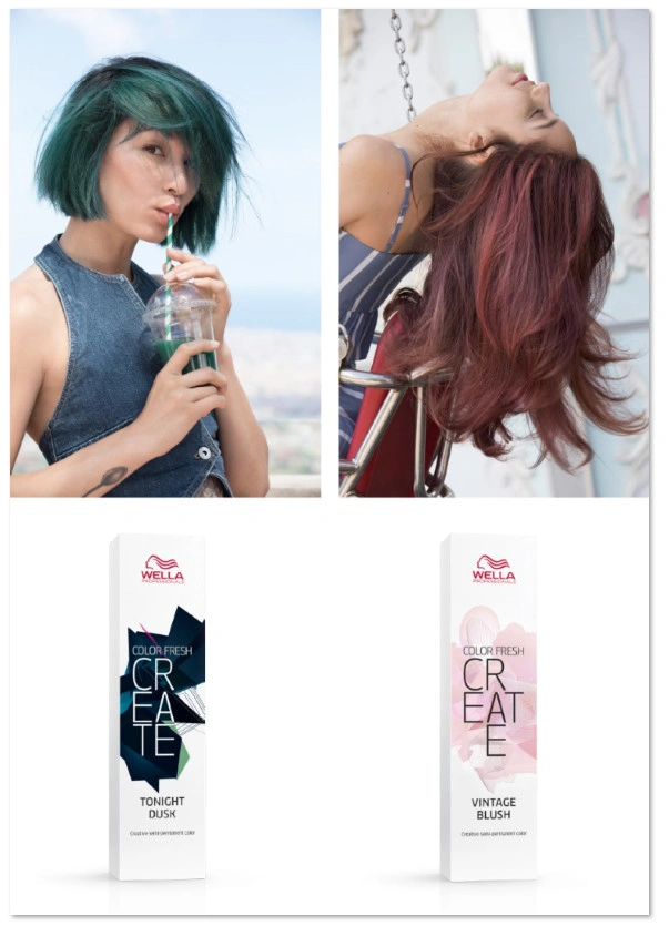 Wella Color Fresh Create Vintage Blush Hajfesték 60ml képe 3